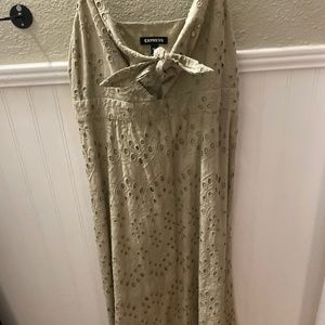 Express green dress